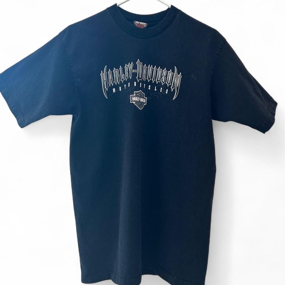 Harley-davidson Men's Black T-shirt